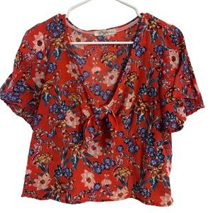 Floral Flowy top